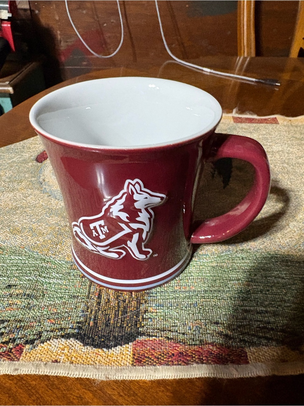 Maroon Logo Ceramic Coffee Mug